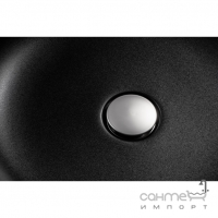 Круглая раковина на столешницу Granado Cati Black 436 черная матовая