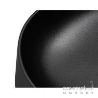 Овальна раковина на стільницю Granado Morella Black 550x420 чорна матова