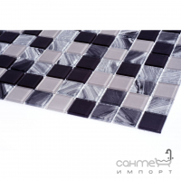 Стеклянная мозаика Kotto Ceramica GMP 0425004 С3 print 3/grey nd/grey nw 300x300х4 (25х25)