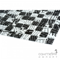 Стеклянная мозаика Kotto Ceramica GMP 0425014 С2 print 12/print 45 300x300х4 (25х25) (слова)