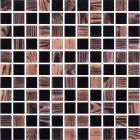 Скляна мозаїка Kotto Ceramica GMP 0825051 С2 print 46/black 300x300х8 (25х25) (дерево)