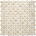 Керамогранітна мозаїка під камінь Kotto Ceramica  MI7 10200404C Beige 300x300х10 (прямокутник 10x20)