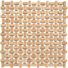 Керамогранітна мозаїка під камінь Kotto Ceramica MI7 10200411C Dorato 300x300х10 (прямокутник 10x20)