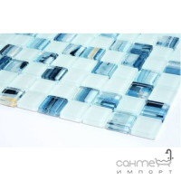Стеклянная мозаика Kotto Ceramica GMP 0825032 С2 print 36/white mat 300x300х8 (25х25)