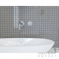 Стеклянная мозаика Kotto Ceramica GMP 0848010 С print 10  300x300х8 (48х48) (геометрический узор)