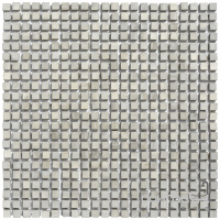 Керамогранітна мозаїка під камінь Kotto Ceramica MI7 10100601C Grigio Caldo 300x300х10 (кубик 10x10)