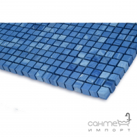 Керамогранитная мозаика под камень Kotto Ceramica MI7 10100605C Oltremare 300x300х10 (кубик 10x10)
