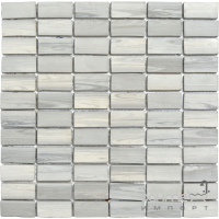 Керамогранітна мозаїка під камінь Kotto Ceramica MI7 23460102C Grigio Freddo 300x300х7 (квадрат 23x46)