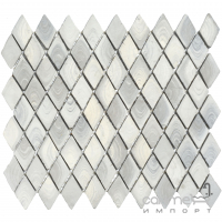 Керамогранитная мозаика под камень Kotto Ceramica MI7 30500302C Grigio Freddo 300x300х10 (ромб 30x50)