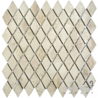 Керамогранітна мозаїка під камінь Kotto Ceramica MI7 30500313C Sabbia 300x300х10 (ромб 30x50)