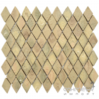 Керамогранітна мозаїка під камінь Kotto Ceramica MI7 30500315C Muschiato 300x300х10 (ромб 30x50)