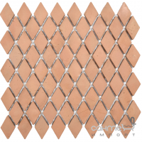 Керамогранітна мозаїка під камінь Kotto Ceramica MI7 30500317C Focato 300x300х10 (ромб 30x50)