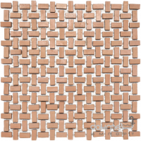 Керамогранитная мозаика под камень Kotto Ceramica MI7 10200417C Focato 300x300х10 (прямоугольник 10x20)