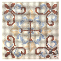 Мозаичное панно Kotto Ceramica MI7 К0603 (растительные узоры)