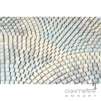 Мозаичное панно Kotto Ceramica MI7 К060101 Italian Fan Celestrino/Grigio Freddo/Grigo Caldo/Salino (0,045 м2)