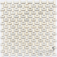 Керамогранітна мозаїка під камінь Kotto Ceramica  MI7 К9201 C2 Salino/Grigio Freddo 300x300x10 (прямокутник 10х20)