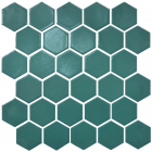 Керамическая мозаика гексагон моноколор Kotto Ceramica HEXAGON H 6017 Aqvamarine 295х295х9