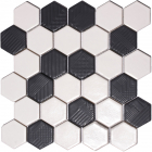 Керамическая мозаика гексагон Kotto Ceramica HEXAGON H 69007 С2 295х295х9