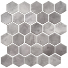 Керамічна мозаїка гексагон під бетон Kotto Ceramica HEXAGON HP 6007 Мат 295х295х9