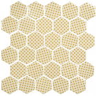Керамическая мозаика гексагон Kotto Ceramica HEXAGON HP 6008 295х295х9 (геометрический узор)