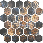 Керамическая мозаика гексагон Kotto Ceramica HEXAGON HP 6026 295х295х9 (змеиная кожа)