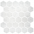 Керамическая мозаика гексагон под мрамор Kotto Ceramica HEXAGON HP 6032 Мат 295х295х9