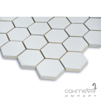 Керамическая мозаика гексагон моноколор Kotto Ceramica HEXAGON H 6001 Flora Grey 295х295х9