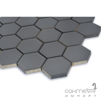 Керамічна мозаїка гексагон моноколір Kotto Ceramica HEXAGON H 6003 Grey Shedol 295х295х9