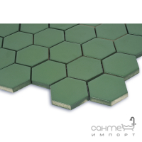 Керамическая мозаика гексагон моноколор Kotto Ceramica HEXAGON H 6010 Forestgreen 295х295х9