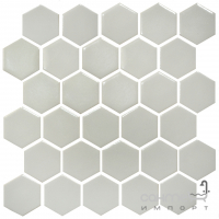 Керамическая мозаика гексагон моноколор Kotto Ceramica HEXAGON H 6014 Light Grey 295х295х9