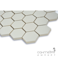 Керамічна мозаїка гексагон моноколір Kotto Ceramica HEXAGON H 6014 Light Grey 295х295х9