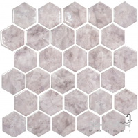 Керамічна мозаїка гексагон під мармур Kotto Ceramica HEXAGON HP 6001 295х295х9