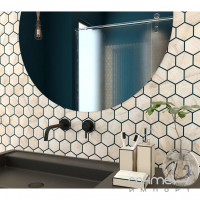 Керамическая мозаика гексагон под мрамор Kotto Ceramica HEXAGON HP 6003 Мат 295х295х9