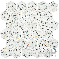 Керамічна мозаїка гексагон терацо Kotto Ceramica HEXAGON HP 6009 295х295х9