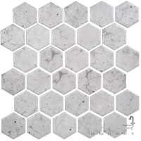 Керамическая мозаика гексагон под бетон Kotto Ceramica  HEXAGON HP 6010 Мат 295х295х9