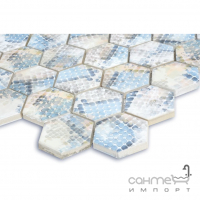 Керамічна мозаїка гексагон Kotto Ceramica HEXAGON HP 6017 295х295х9 (зміїна шкіра)