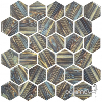 Керамічна мозаїка гексагон під дерево Kotto Ceramica HEXAGON HP 6029 295х295х9