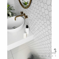 Керамічна мозаїка гексагон під мармур Kotto Ceramica HEXAGON HP 6031 295х295х9