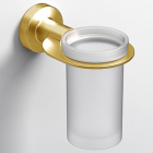 Подвесной стакан Sonia Tecno Project 183517 золото браш/матовое стекло