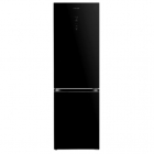 Отдельностоящий двухкамерный холодильник с нижней морозильной камерой Gunter&Hauer FN 342 IDBG черный