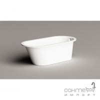 Отдельностоящая ванна из литого камня PAA Vario M 1560x750 Glossy White белая глянцевая