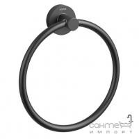 Кольцо для полотенец Sonia Astral 185153 матовый черный