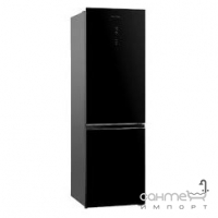 Окремий двокамерний холодильник із нижньою морозильною камерою Gunter&Hauer FN 342 IDBG чорний
