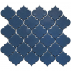 Керамічна мозаїка арабеска моноколор Kotto Ceramica Arabeska A 6008 Steel Blue 270х300х9 (64х68) 0,063 м2