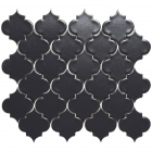 Керамическая мозаика арабеска моноколор Kotto Ceramica Arabeska A 6022 Grafit Black 270х300х9 (64х68) 0,063 м2
