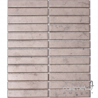 Керамическая мозаика под бетон Kotto Ceramica Kit Kat КP 6010 mat 252x300х9 (23х124)