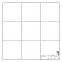 Керамогранитная мозаика моноколор Kotto Ceramica Quadrate Q 6024 White 300x300x9 (48x48)
