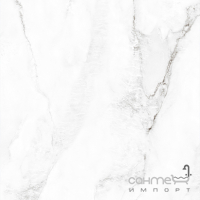 Керамогранит под мрамор Varmora Calcutta Super White Glossy 600x600