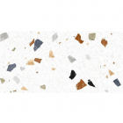 Настенная плитка тераццо Almera Mosaic Stone White 600x300