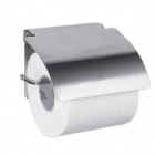 Держатель для туалетной бумаги с крышкой FRAP F504 хром